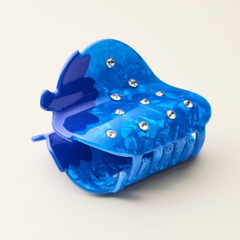 kate spade new york x Target-Blue Strawberry Claw Hair Clip New - Picture 3 of 5